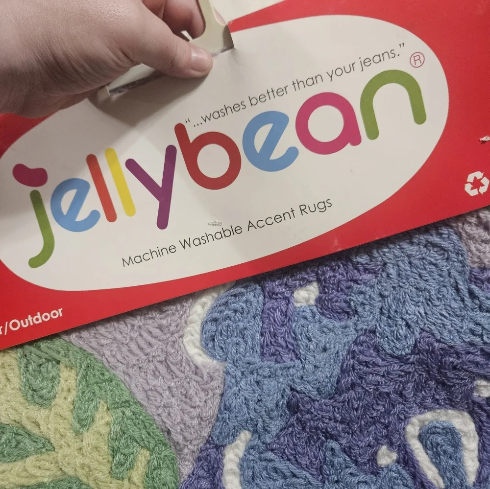 Jelly Beans Multicolor Floral Door Mat